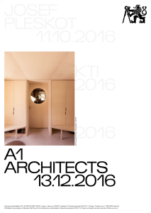 Přednáškový cyklus „Co je architektura?“ / Lenka Křemenová (A1Architects)  – foto