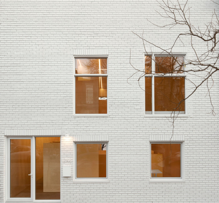 Rekonstrukce domku od Jean Verville architecte v kanadském Montrealu