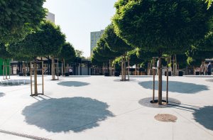 Revitalizace vnitřního prostoru nákupního střediska Centrum v Prešově, zerozero.