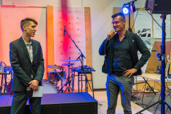 Vyhlášení studentské soutěže Ještě f kleci pořádané fakultou architektury a designu TUL v Liberci