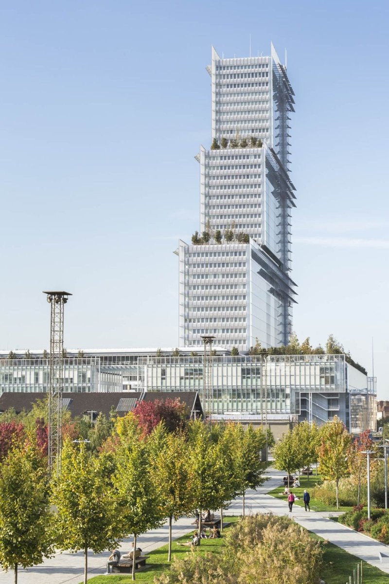 Soudní dvůr v Paříži, Renzo Piano Building Workshop