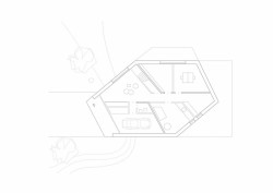 Rodinný dům E20, půdorys 1.PP, Steimle Architekten BDA