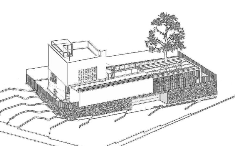 ARCHITEKTURA s. r. o., RD Braník, axonometrie - foto