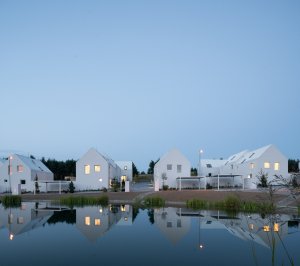 Projekt Green Village podle návrhu studia monom