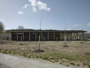 Návštěvnické centrum (Památník v Letech, Jan Sulzer, Lucie Vogelová, Ján Stempel, Jan Jakub Tesař)