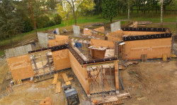 Mateřská škola Hvězda v Hořovicích, foto z výstavby, Petr Tuček.