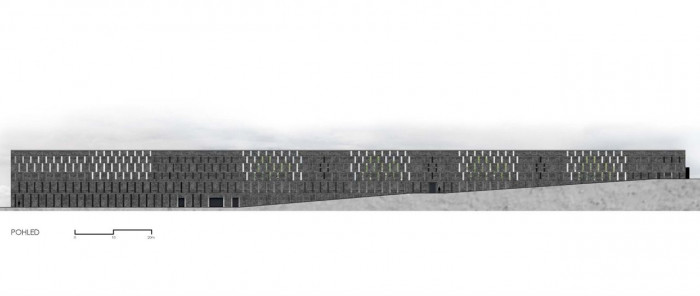 Martin Málek, Ženská věznice Velké Přílepy, pohled - foto