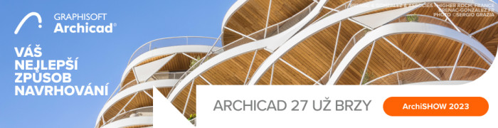 Společnost Graphisoft představí Archicad 27 na ArchiSHOW 2023