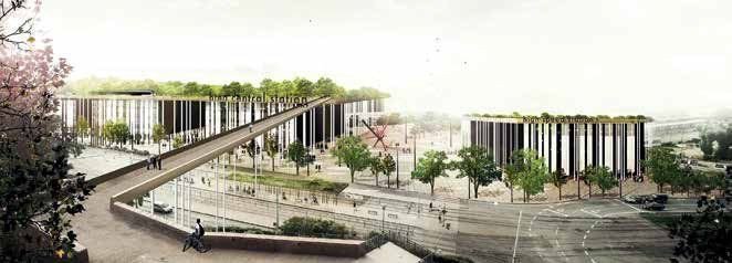 Budoucnost centra Brna: AR Urbanism (UK) - foto