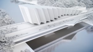 Vize architekta Jaromíra Pizingera o obytném mostě na místě Libeňského mostu v Praze.