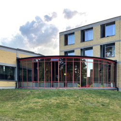 Hannes Meyer, Hans Wittwer - Bývalá škola odborových svazů (ADGB), Bernau, 1928-1930