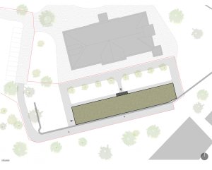Technologické centrum  SAF Kamenice, ABTSMOLEN, situace