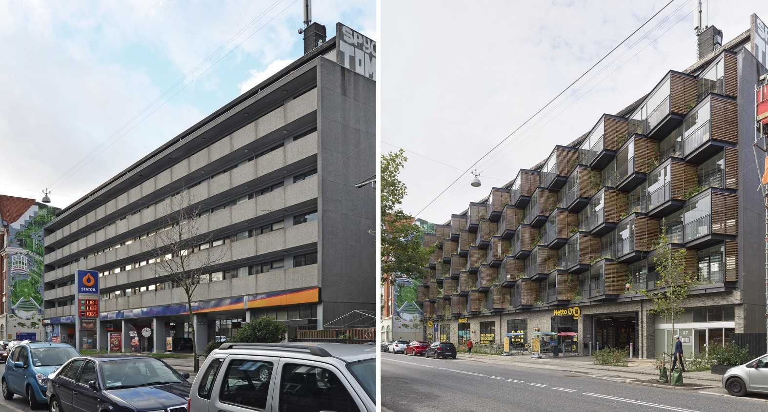 Renovace bytového domu v Kodani od studia Tegnestuen LOKAL