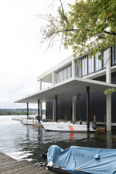 Vodní policejní stanice v Curychu od švýcarského ateliéru E2A