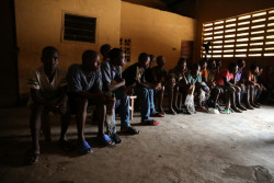 Věznice pro mladistvé v Sieře Leone, vítězná série Pavla Nasadila v kategorii Problémy dnešní doby soutěže Czech Press Photo