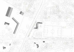 Boidot Robin architectes, plán území, výkres