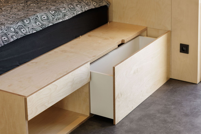 Příjemnou atmosféru dotváří především dřevo jakožto hlavní materiál. Moderní modulární domky Fashion Line RELAX od KOMA