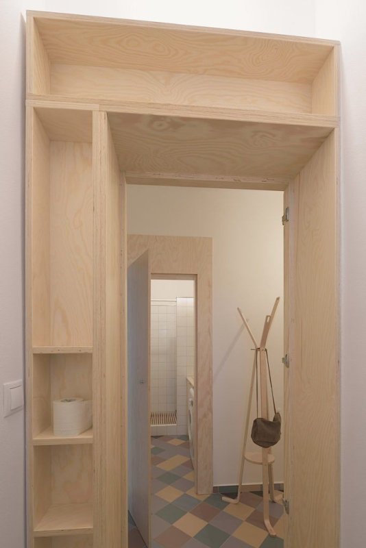 ArchitectureMADE, rekonstrukce plzeňského 1+1, interiér