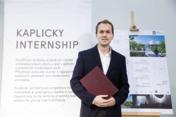 Miroslav Strnad, vítěz Kaplicky Internship 2017, foto: Eva Kořínková