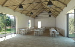 Komunitní centrum Opatovice, Rusina Frei architekti, vizualizace