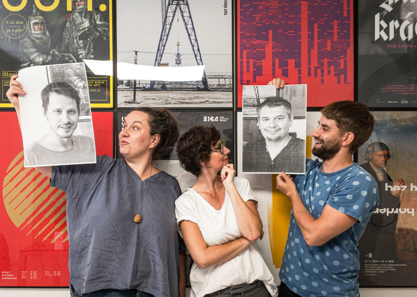 Tým Studia Marvil, zleva: Jiří Karásek, Olga Benešová, Zuzana Krušinová, Pavel Zelenka, Vojtěch Vavřín.