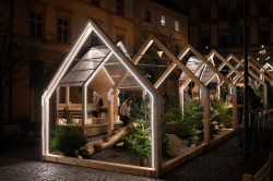 Dětská vesnička na Zelném trhu v Brně