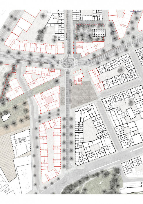 Palmovka, situace, Ondřej Blaha