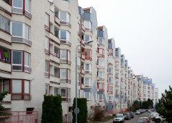 Na sídlišti, nebo v domku? Bydlení po roce 1989, Panelový dům na sídlišti Dašická v Pardubicích, 1986–1990