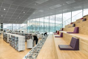 Knihovna Caen, OMA, Foto