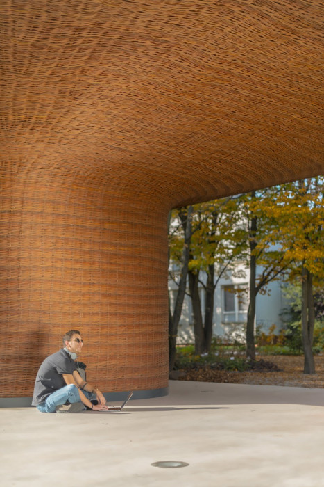 Zahradní altán ČZU v Praze-Suchdole, IO Studio