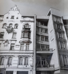 Budova Mezinárodního svazu studentstva v Pařížské ulici.