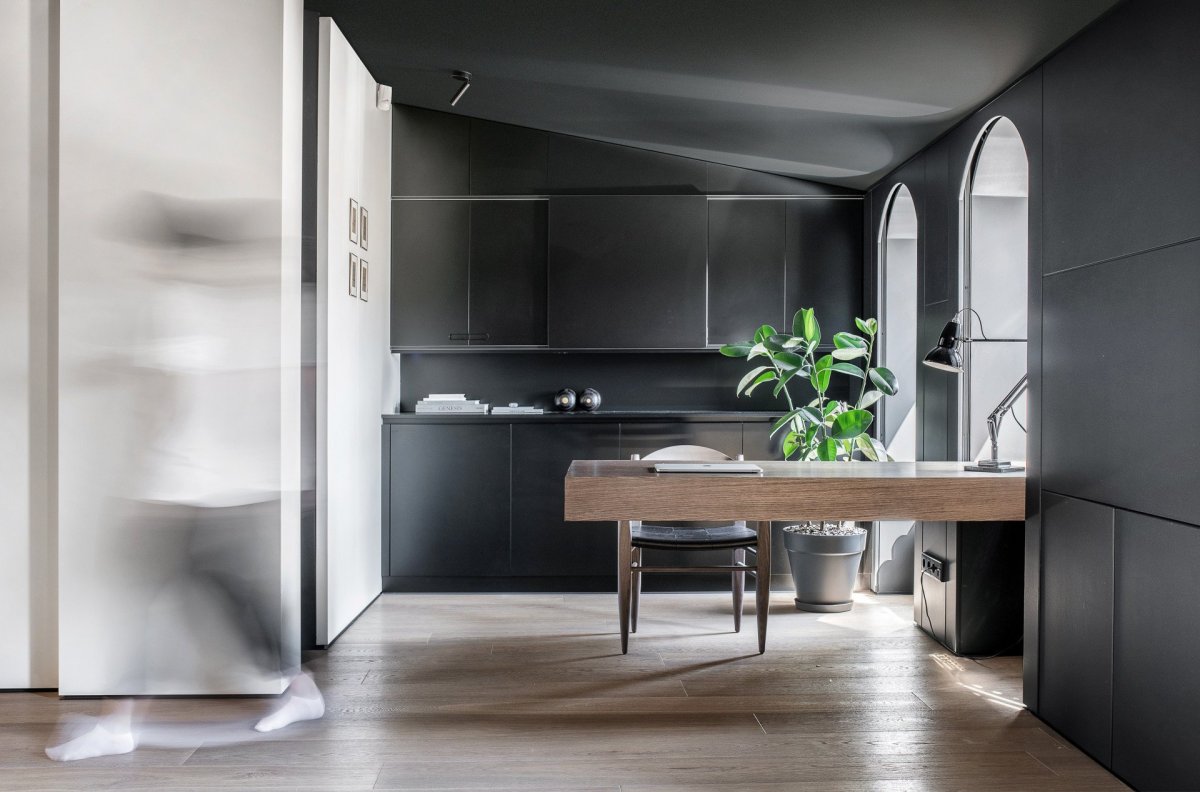 Interiér bytu v Kyjevě od architektonického studia balbek bureau