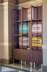 Interiéry předsálí České filharmonie v Rudolfinu, Lenka Míková architekti / Lenka Míková