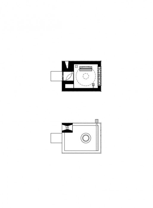 Kaple sv. Vendelína, půdorys, Pelčák a partner architekti