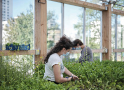 Komunitní ekologické centrum v Paříži od Grand Huit a Mélanie Drevet
