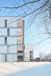 MACHAR & TEICHMAN navrhli bytové domy Bleriot v pražských Kbelích