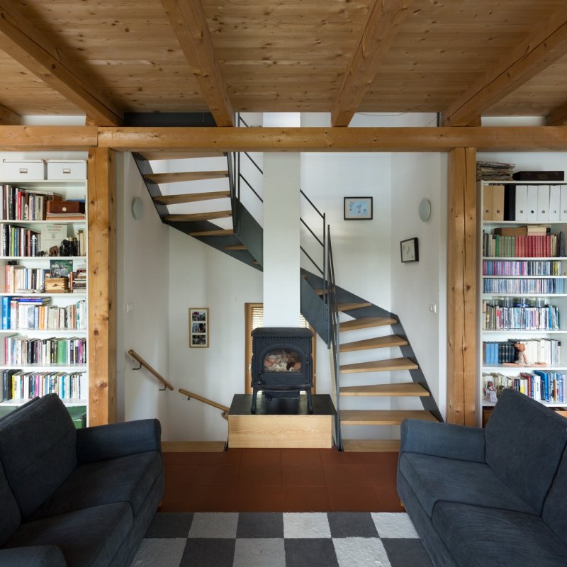Rodinný dům Čakovice od ateliéru Stempel & Tesar architekti