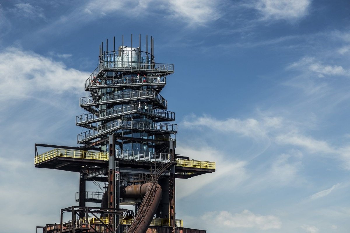 Bolt Tower z Dolní oblasti Vítkovice v Ostravě oceněná European Steel Design Awards