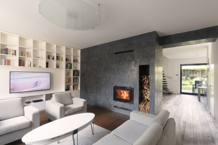 Řadový dům v Praze Liboci od ateliéru Stempel & Tesar architekti