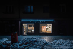 Interiér Cafe Smoo v Příbrami, Michael Karnet