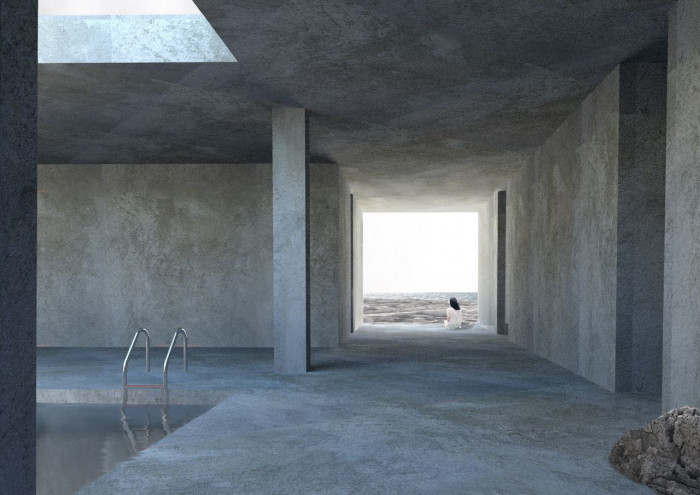 Eliška Kovaříková, Přestavba majáku na hotel v Syrakusách, Itálie – foto