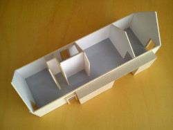 Jaro Krobot architekt, Drevodom v Lučatíne, model – foto