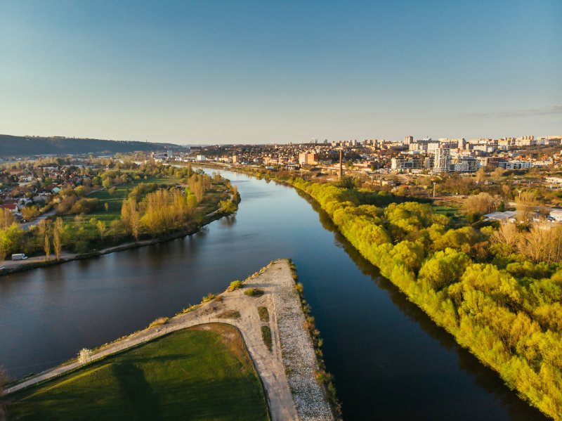 Mezinárodní krajinářsko-urbanistická soutěž byla vyhlášena na park Soutok