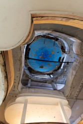 Původní stav světlíku (Textilia – zreknstruovaná ikona Ostravy; Master Design)