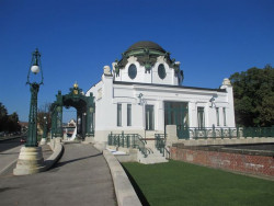 Otto Wagner, císařská stanice městské dráhy v Hietzingu