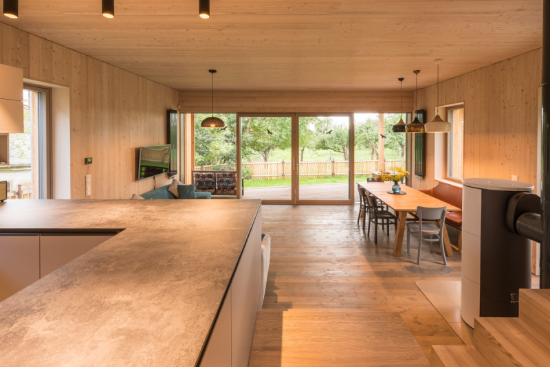 Rodinný dům Prokop na Příbramsku od ateliéru ASGK Design realizovala firma Vesper Homes.