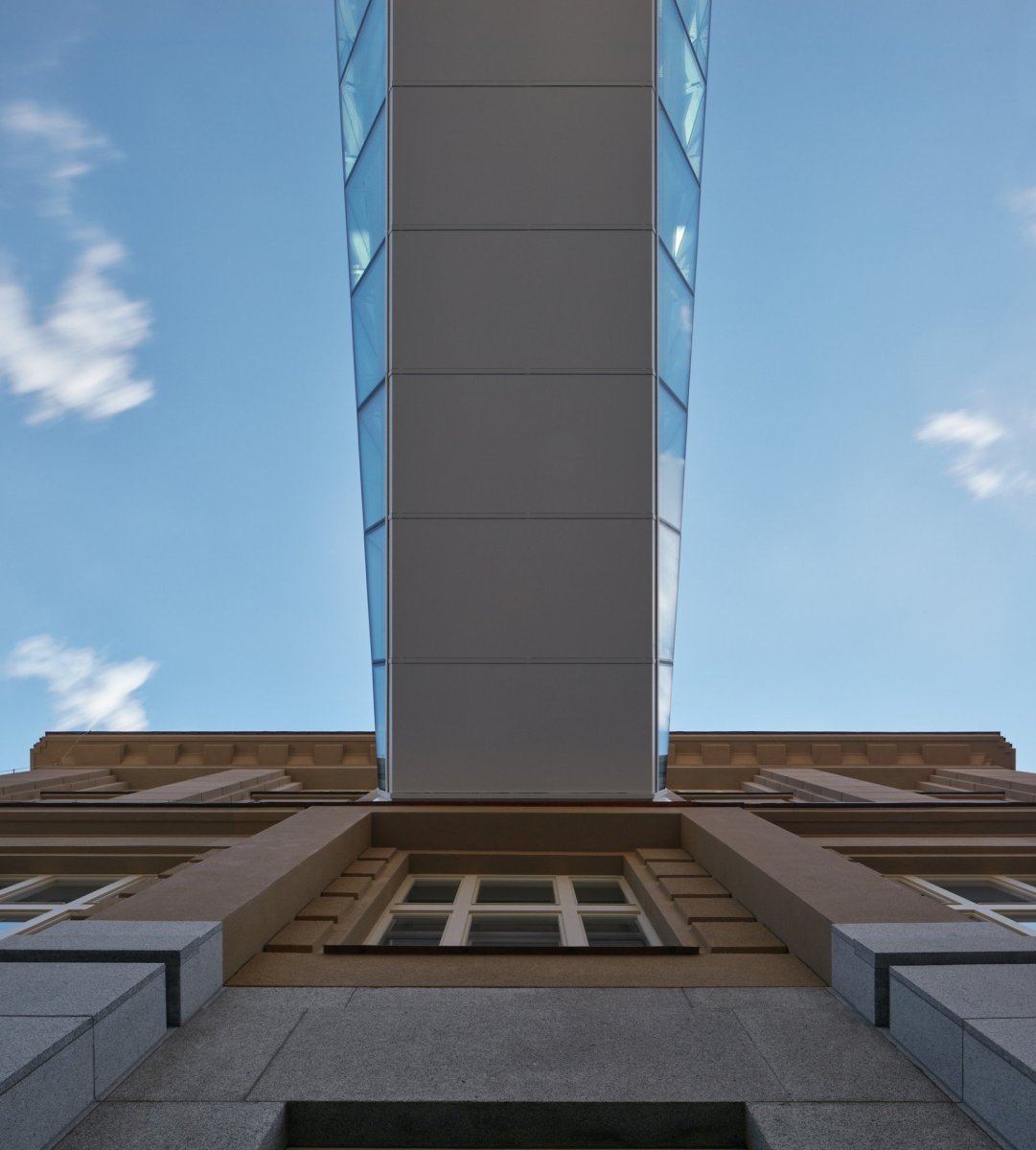 Spojovací lávky VŠCHT, Opočenský Valouch architekti