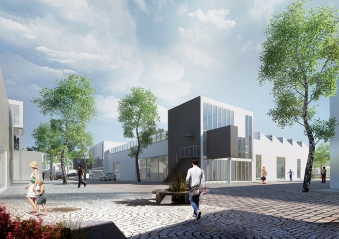 Vzdělávací centrum Ústí nad Orlicí, vizualizace návrhu, MS plan s.r.o.