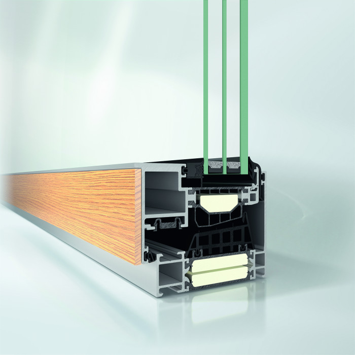 Okna Schüco AWS WoodDesign
