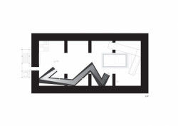 Tomáš Zavoral, JWW_Der Judenweg, Wien / Muzeum života za války, půdorys 5. NP – foto